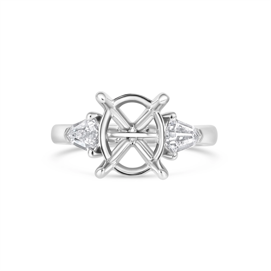 Engagement Collections Engagement Rings in Platinum/Palladium containing Diamond 439380