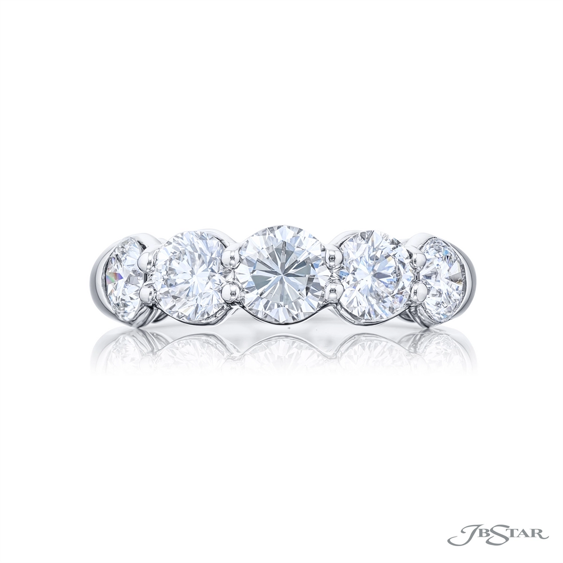 JB Star Wedding Rings in Platinum/Palladium containing Diamond 5413/002