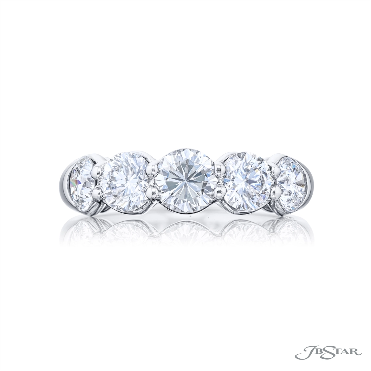 JB Star Wedding Rings in Platinum/Palladium containing Diamond 5413/002