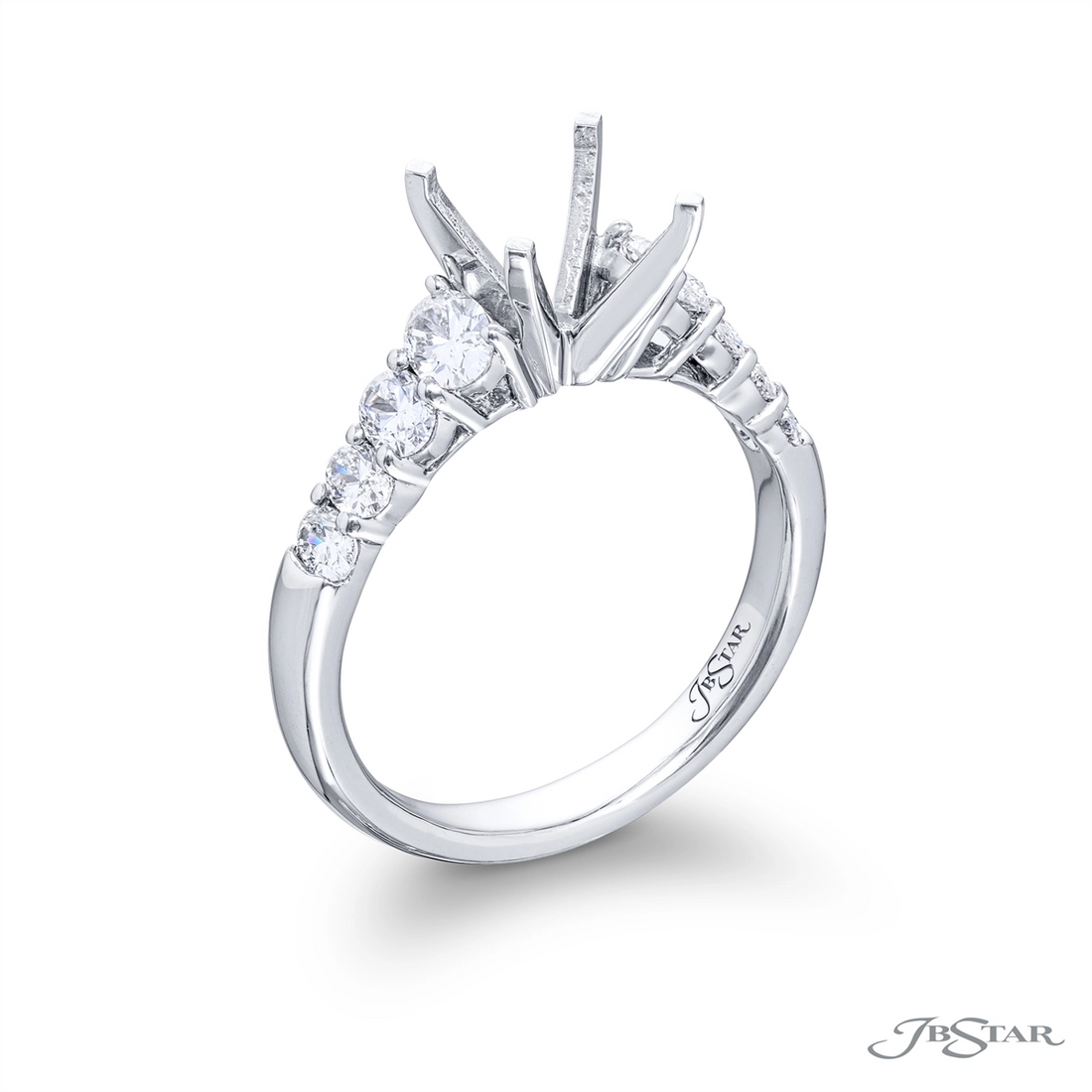 JB Star Engagement Rings in Platinum/Palladium containing Diamond 5452/021