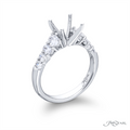 JB Star Engagement Rings in Platinum/Palladium containing Diamond 5452/021