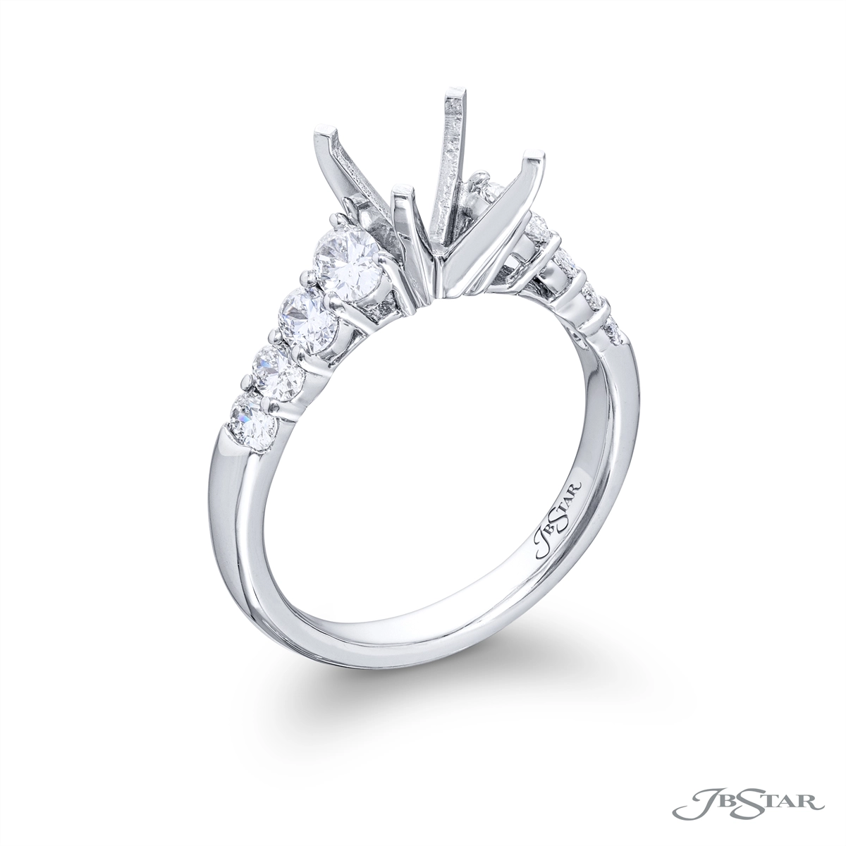 JB Star Engagement Rings in Platinum/Palladium containing Diamond 5452/021