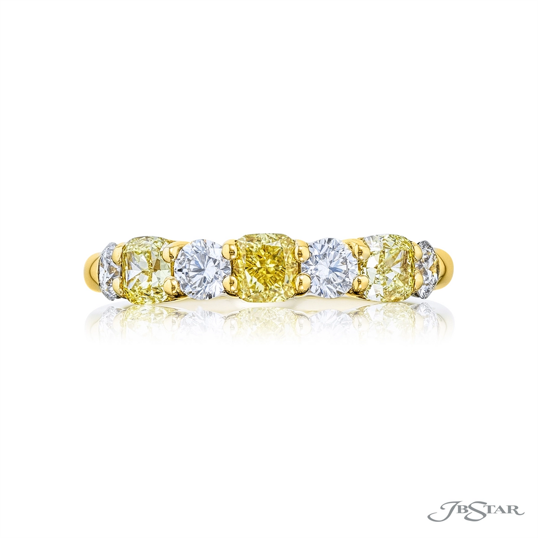 JB Star Wedding Rings in Yellow Gold containing Diamond 5888/022