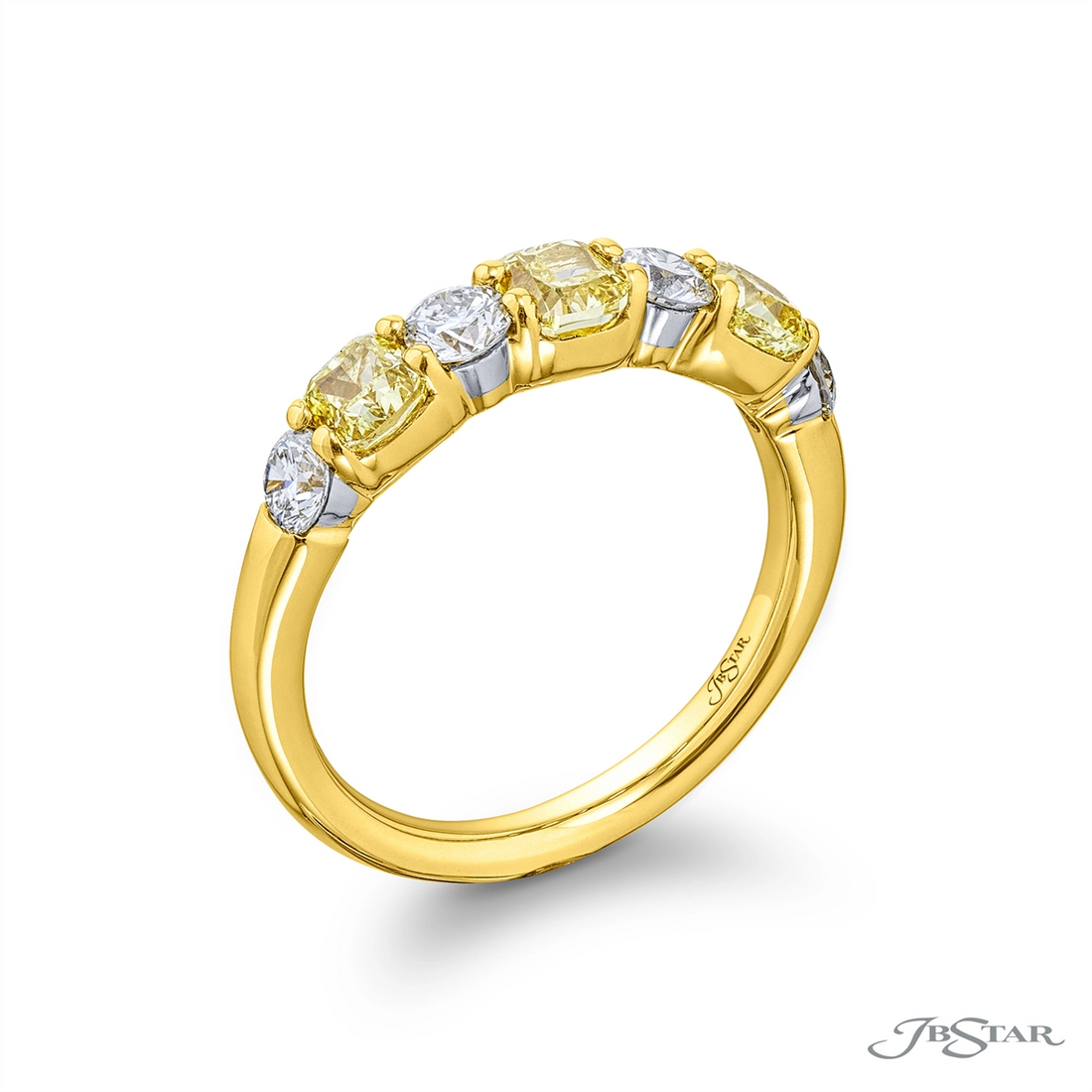 JB Star Wedding Rings in Yellow Gold containing Diamond 5888/022
