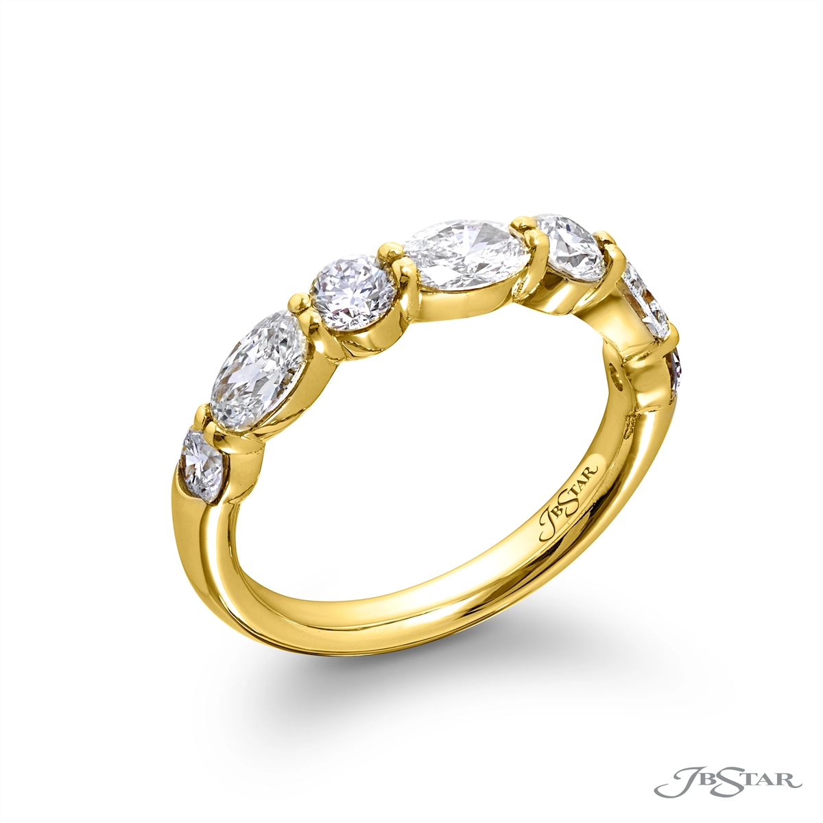 JB Star Wedding Rings in Yellow Gold containing Diamond 5915/015