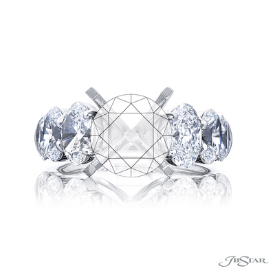 csv_image JB Star Engagement Ring in Platinum/Palladium containing Diamond 7767/004