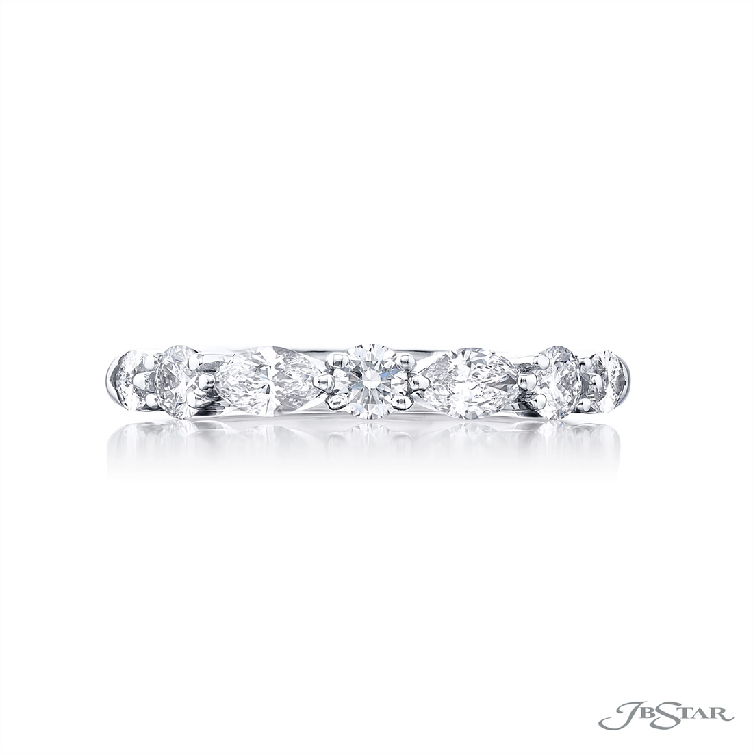 JB Star Wedding Rings in Platinum/Palladium containing Diamond 7803/008