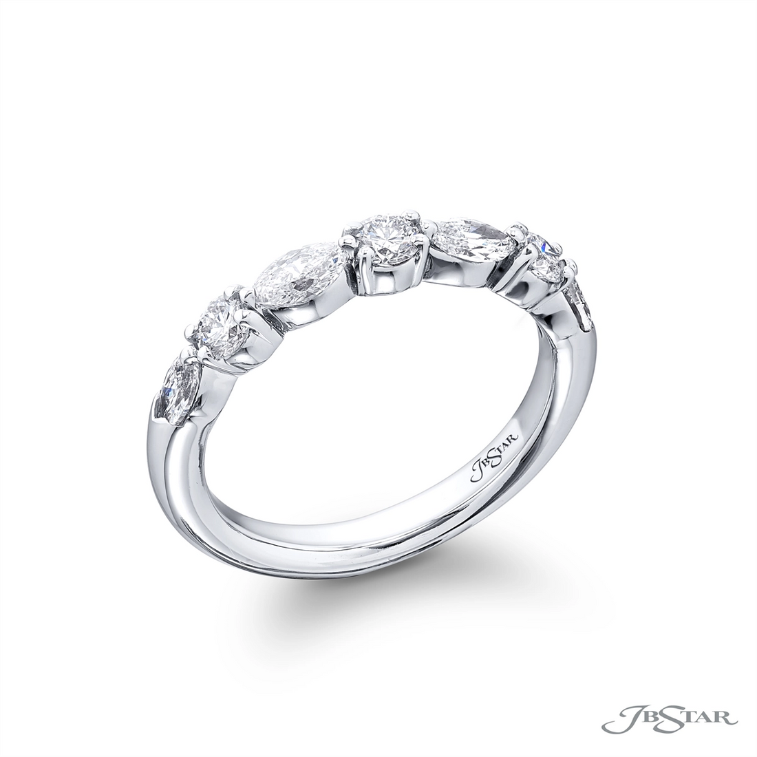 JB Star Wedding Rings in Platinum/Palladium containing Diamond 7803/008
