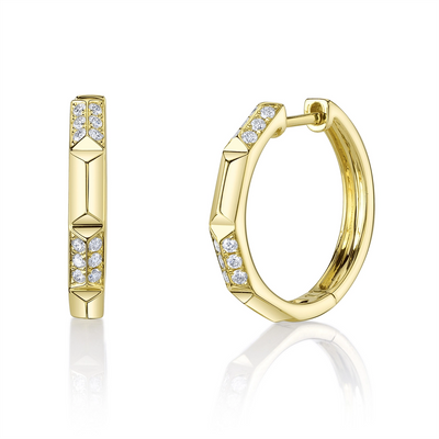 Earrings Earrings in Yellow Gold containing Diamond 439615