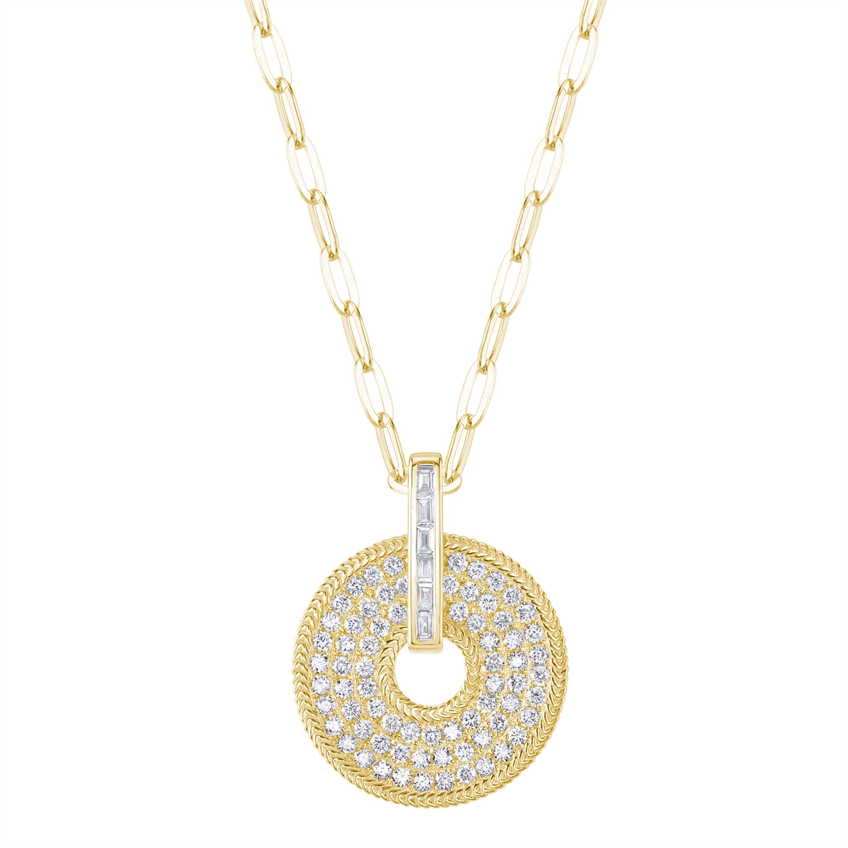 Necklaces Necklaces in Yellow Gold containing Diamond 439619
