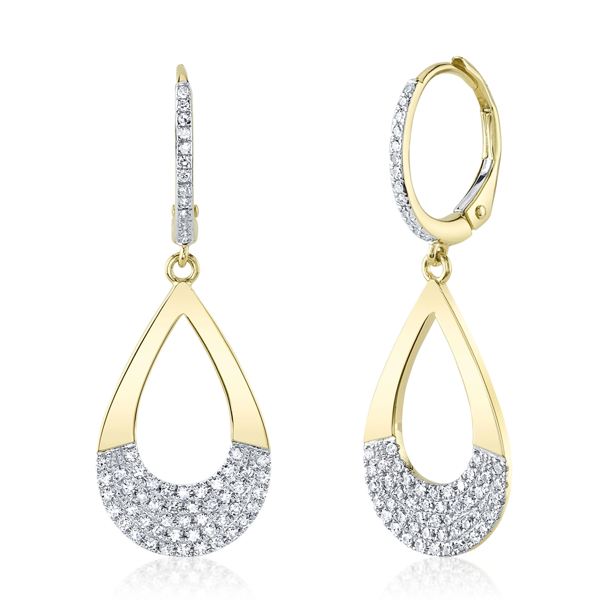 Earrings Earrings in Yellow Gold containing Diamond 439620