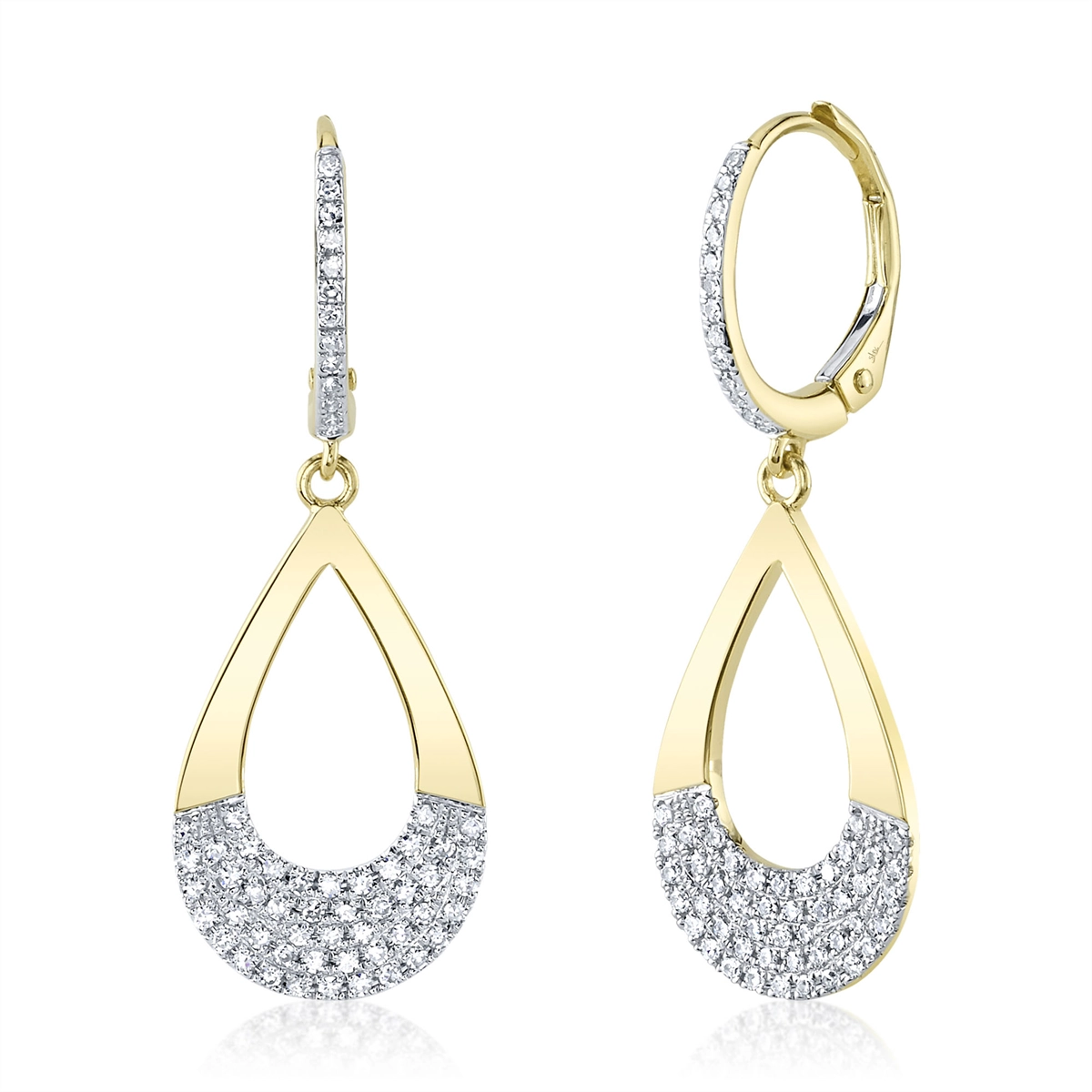 Earrings Earrings in Yellow Gold containing Diamond 439620