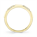 Wedding Bands Rings in Yellow Gold containing Diamond 439621