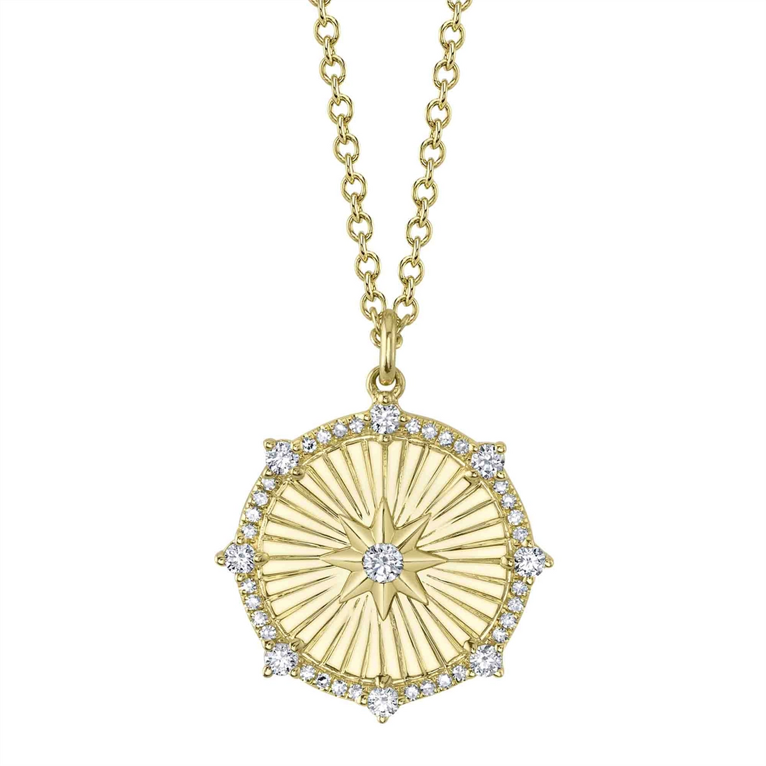 Necklaces Necklaces in Yellow Gold containing Diamond 439622