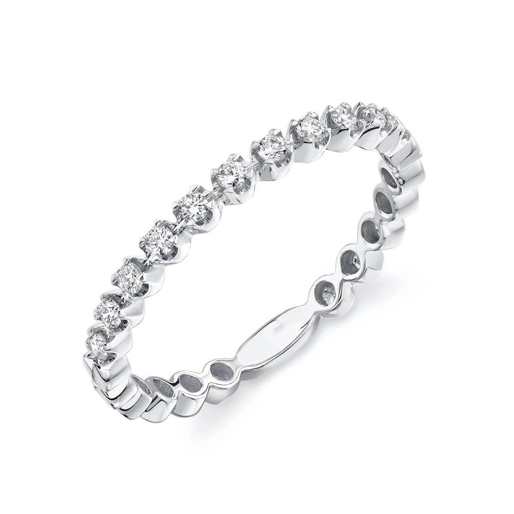 Wedding Bands Wedding Rings in White Gold containing Diamond 439623