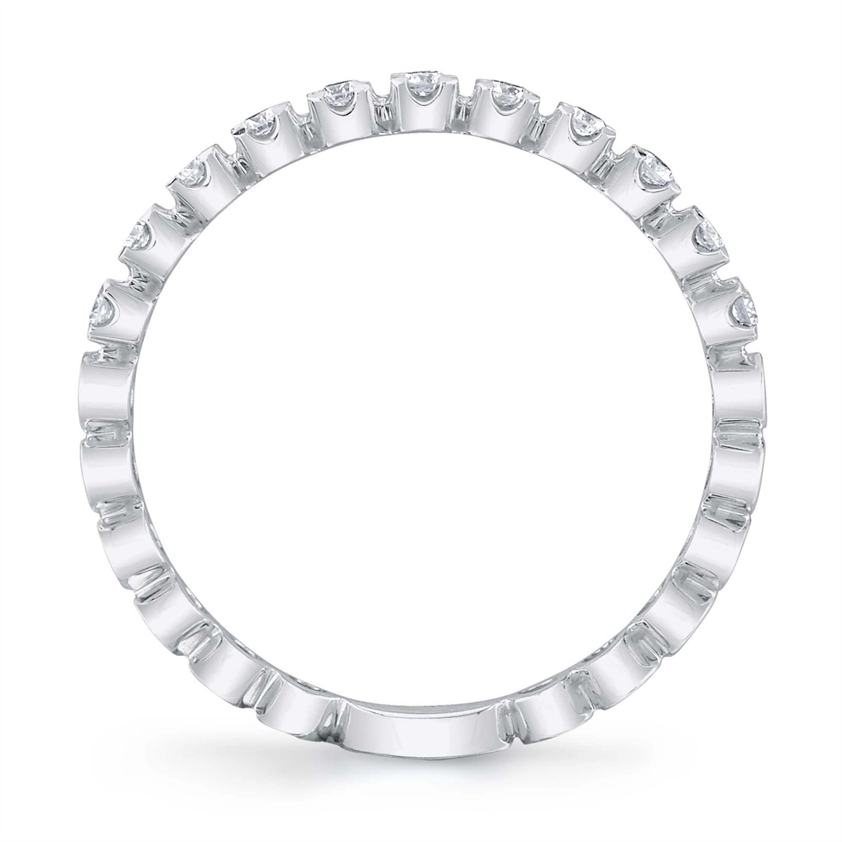 Wedding Bands Wedding Rings in White Gold containing Diamond 439623
