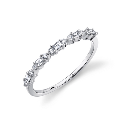 csv_image Wedding Bands Wedding Ring in White Gold containing Diamond 439625