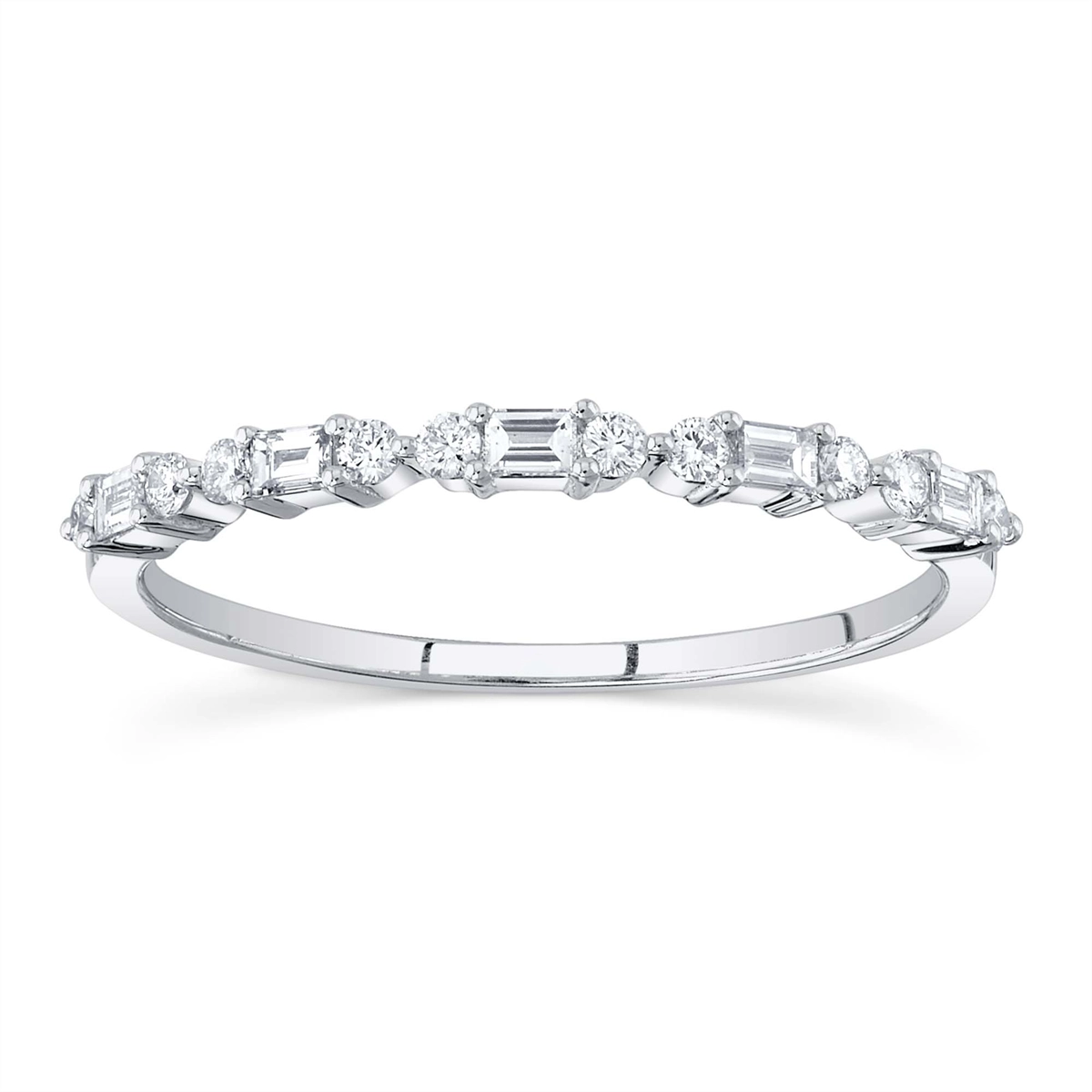 Wedding Bands Wedding Rings in White Gold containing Diamond 439625