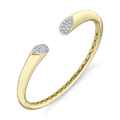 Bracelets Bracelets in Mixed Metals containing Diamond 439627