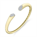 Bracelets Bracelets in Mixed Metals containing Diamond 439627