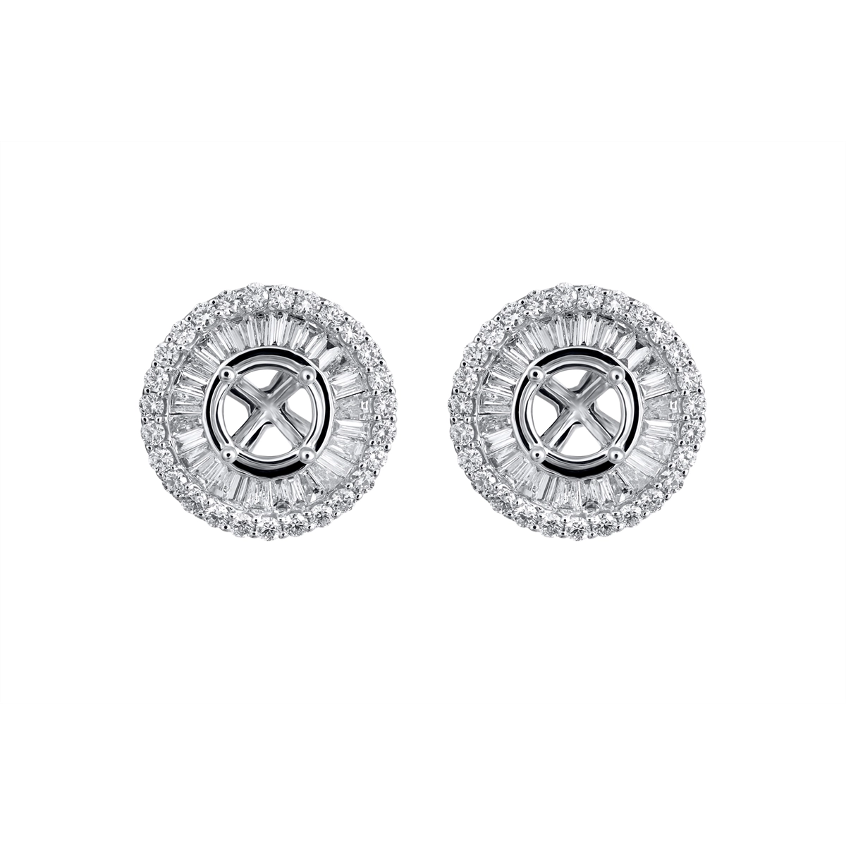 Earrings Earrings in White Gold containing Diamond 439705
