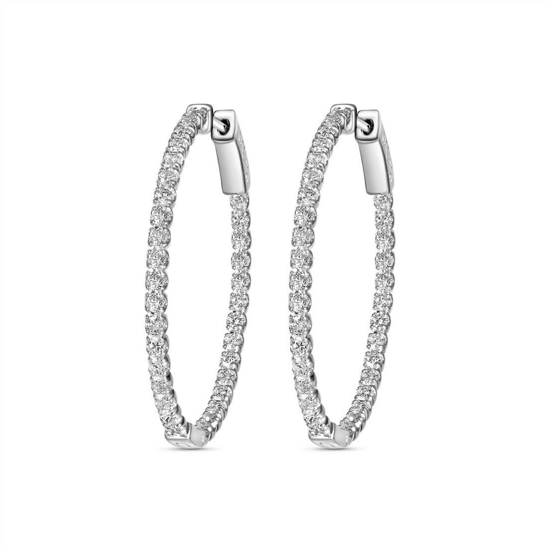 Earrings Earrings in White Gold containing Diamond 439738