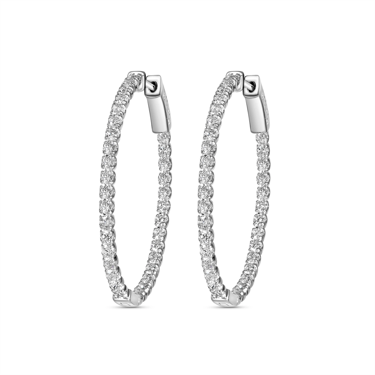 Earrings Earrings in White Gold containing Diamond 439738
