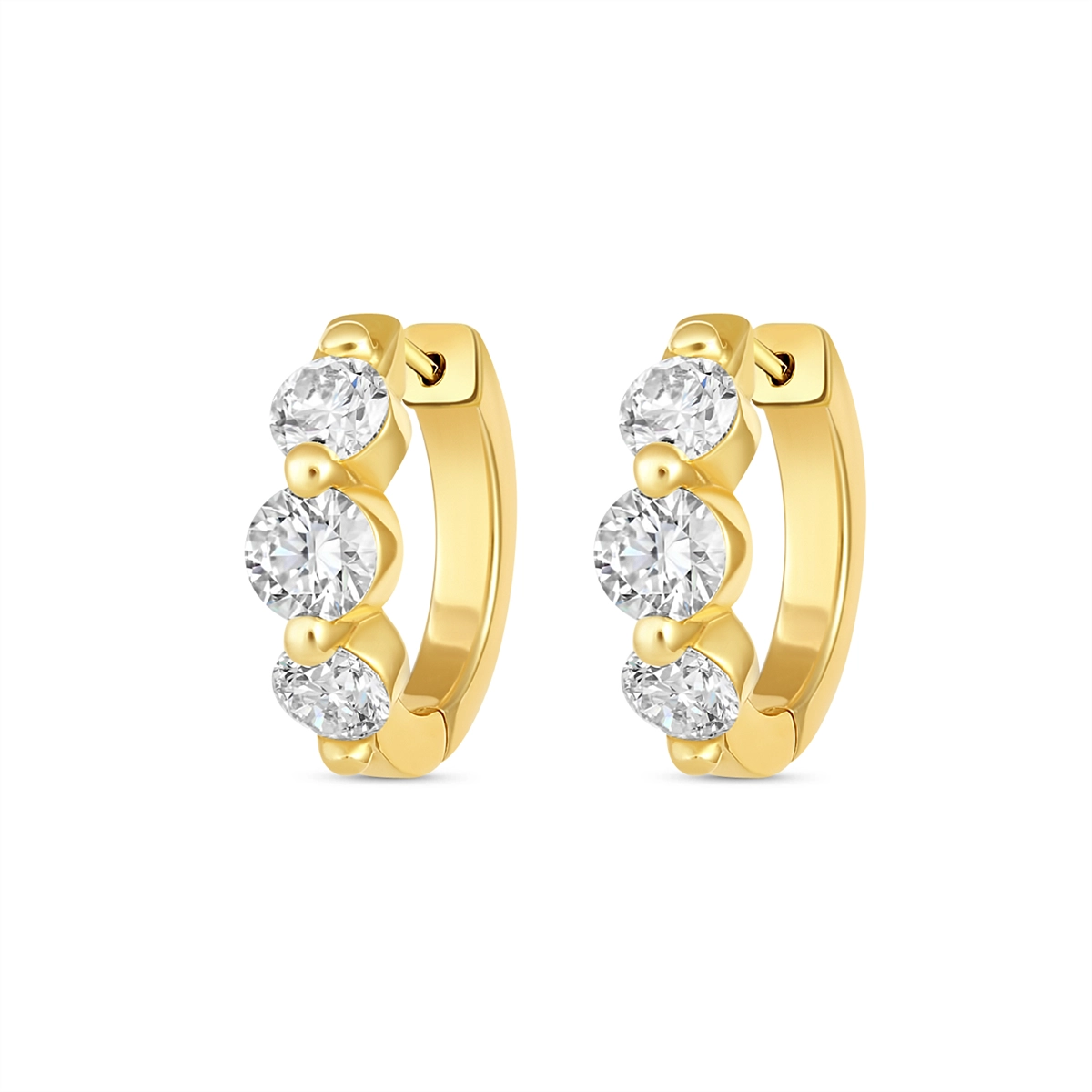 Earrings Earrings in Yellow Gold containing Diamond 439739