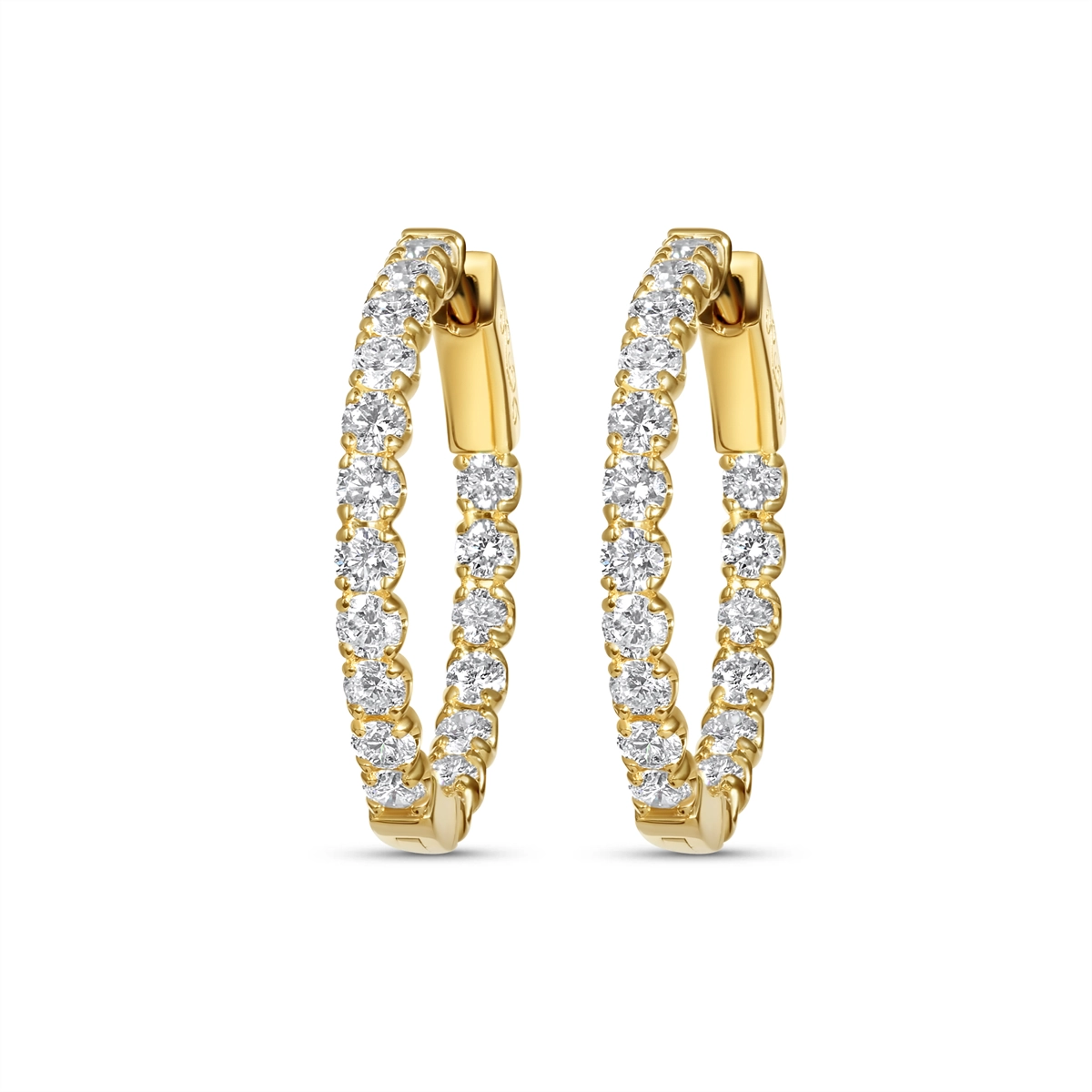 Earrings Earrings in Yellow Gold containing Diamond 439748