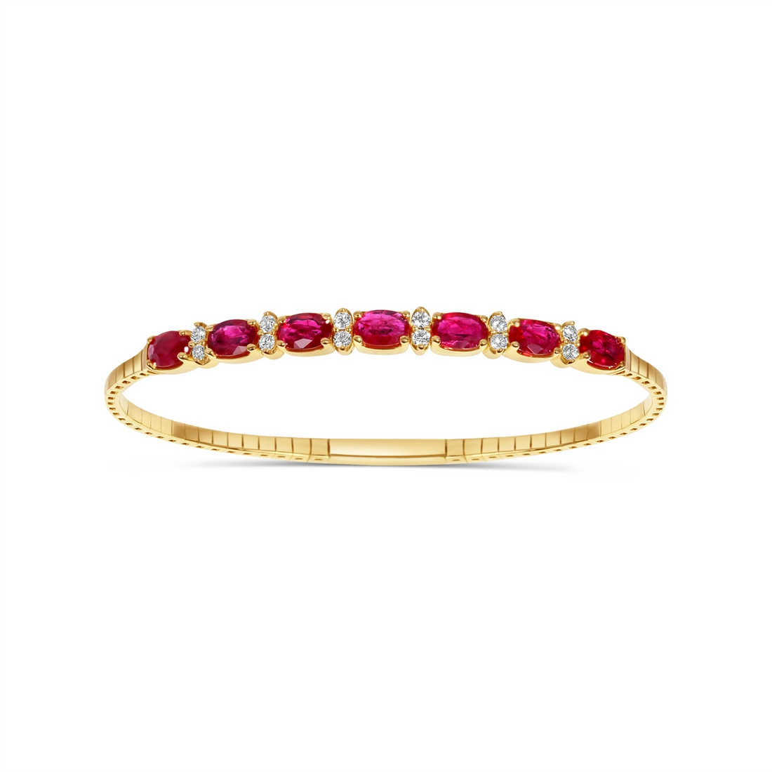 Bracelets Bracelets in Yellow Gold containing Multi-gemstone, Diamond, Ruby 439753