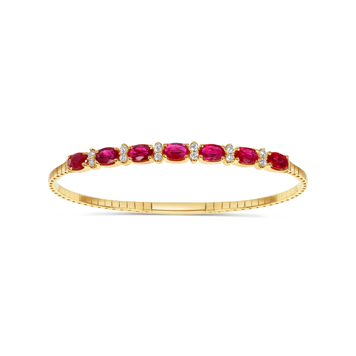 Bracelets Bracelets in Yellow Gold containing Multi-gemstone, Diamond, Ruby 439753