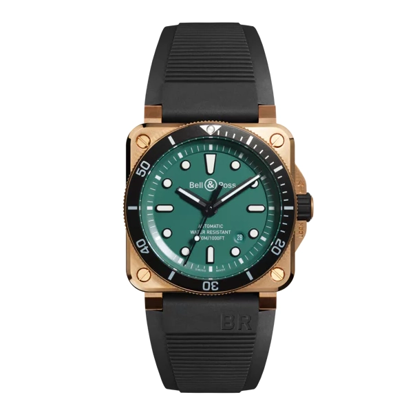 Bell and Ross watch in Bronze BR0392-D-LT-BR/SRB