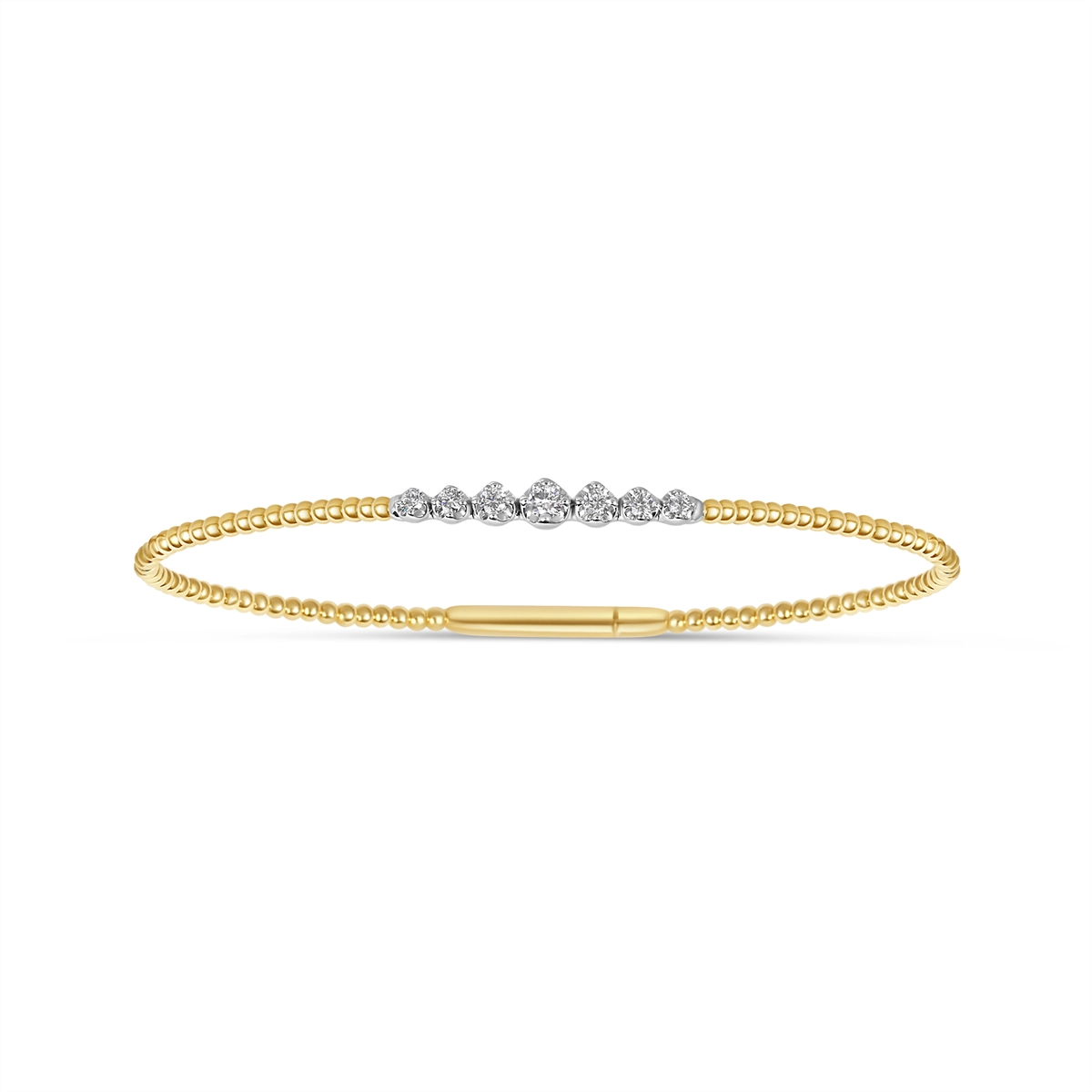 Bracelets Bracelets in Mixed Metals containing Diamond 439974