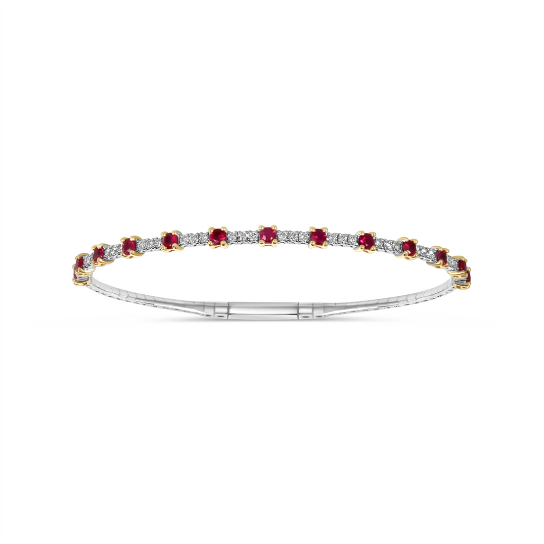 Bracelets Bracelets in Mixed Metals containing Multi-gemstone, Diamond, Ruby 439975