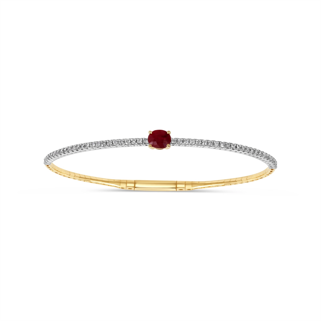 Bracelets Bracelets in Mixed Metals containing Multi-gemstone, Diamond, Ruby 439976