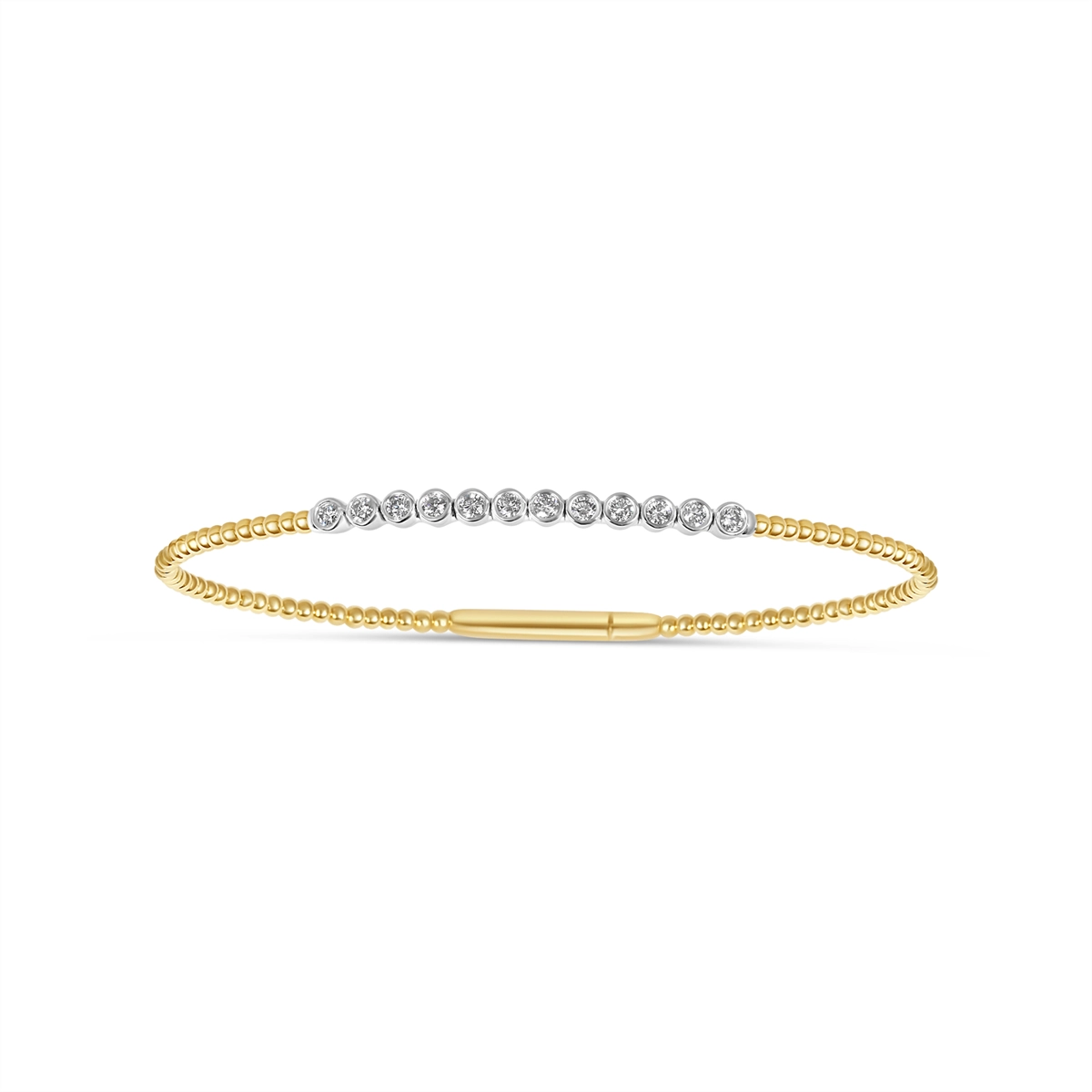 Bracelets Bracelets in Mixed Metals containing Diamond 439981