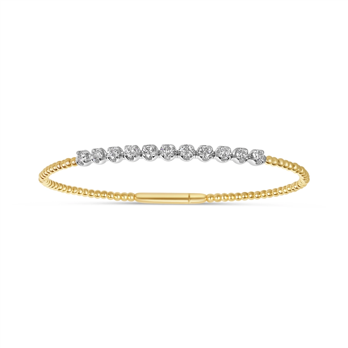 Bracelets Bracelets in Mixed Metals containing Diamond 439987