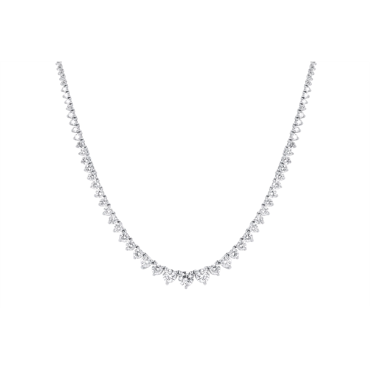 Necklaces Necklaces in White Gold containing Diamond NK1389-331