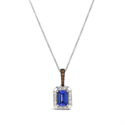 Le Vian Necklaces in White Gold containing Tanzanite, Multi-gemstone, Diamond TSJS7
