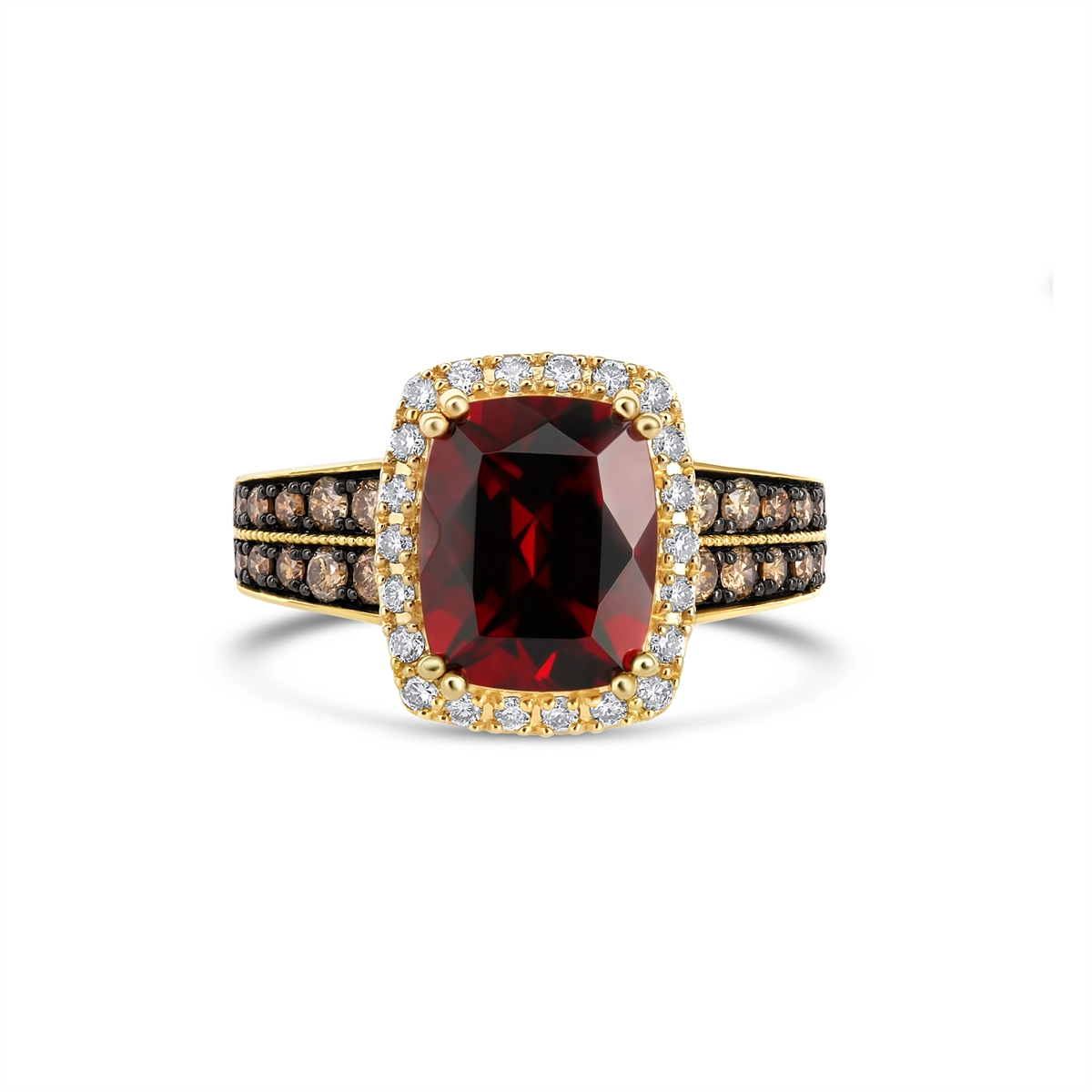 Le Vian Rings in Yellow Gold containing Garnet, Multi-gemstone, Diamond BVQN69