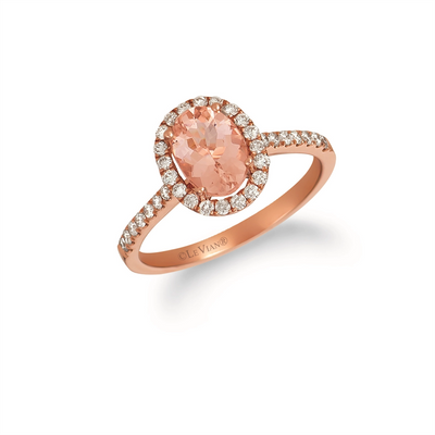 csv_image Le Vian Ring in Rose Gold containing Multi-gemstone, Diamond, Morganite TRCH36