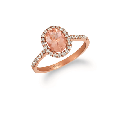 Le Vian Rings in Rose Gold containing Multi-gemstone, Diamond, Morganite TRCH36