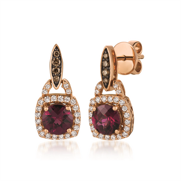 Le Vian Earrings in Rose Gold containing Other, Multi-gemstone, Diamond WJCG17