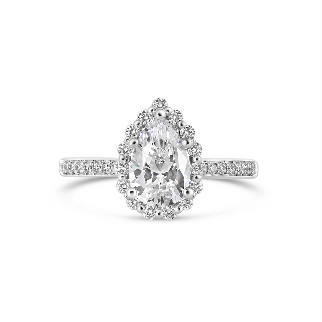 Verragio Engagement Rings in White Gold containing Diamond SLD-303HPS