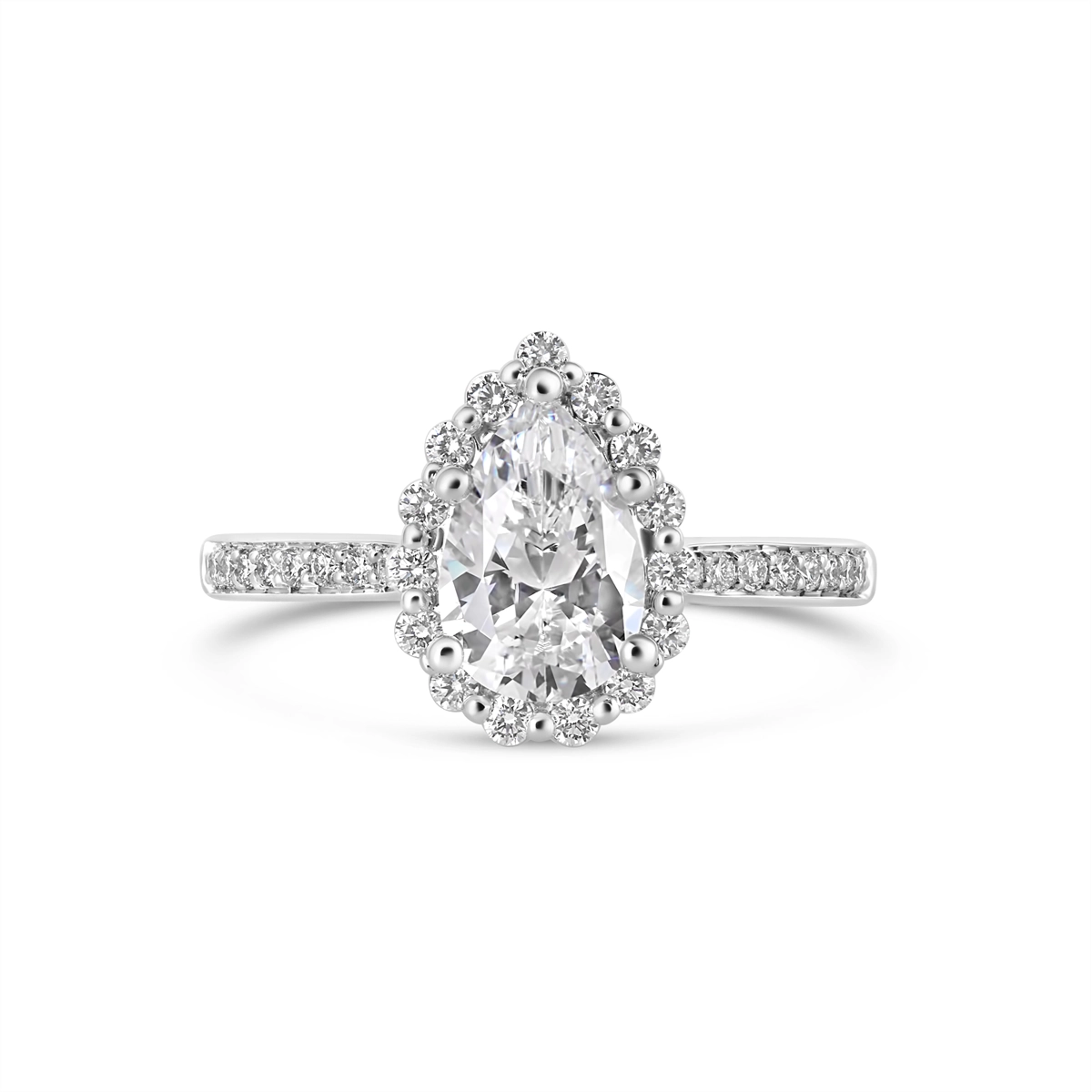 Verragio Engagement Rings in White Gold containing Diamond SLD-303HPS