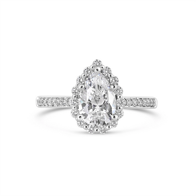 Verragio Engagement Rings in White Gold containing Diamond SLD-303HPS