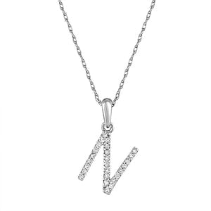Necklaces Jewelry in White Gold 440040