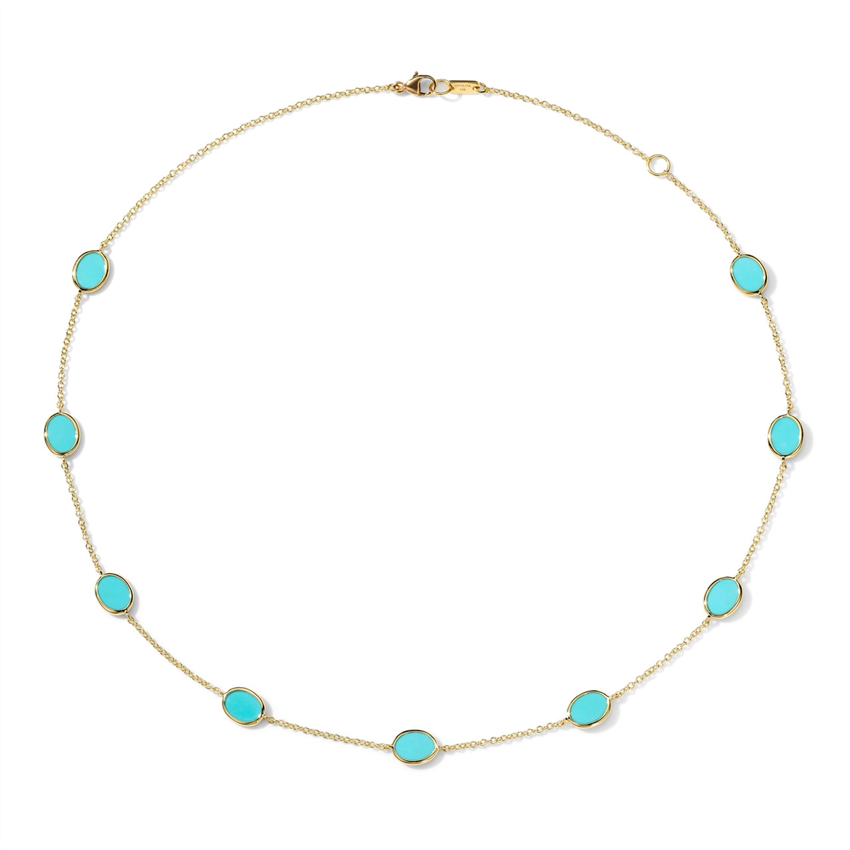 Ippolita Necklaces in Yellow Gold containing Turquoise GN1710X18TQSL