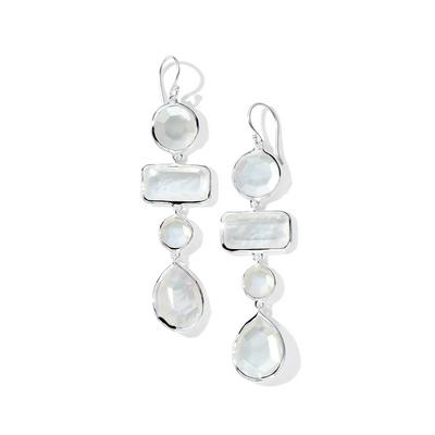 Ippolita Earrings in Silver containing Mother of pearl, Quartz, Multi-gemstone SE2588DFMOP