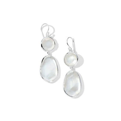 Ippolita Earrings in Silver containing Mother of pearl, Quartz, Multi-gemstone SE2586DFMOP